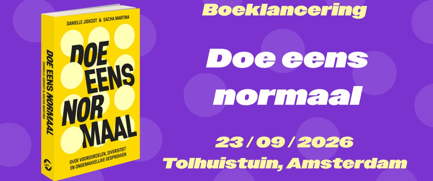 Boeklancering Doe Eens Normaal